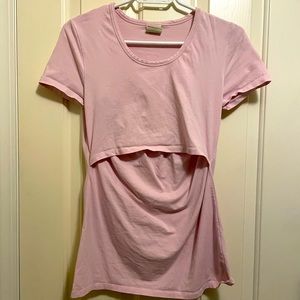 Boob size M pink nursing T-shirt